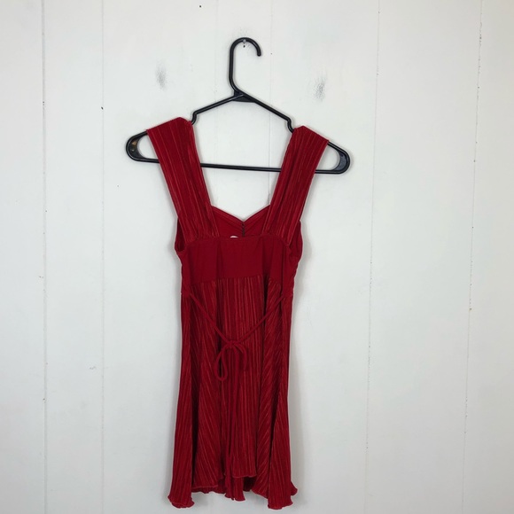 Vintage Bedazzled Babydoll Pleated Nightie Sz S - Picture 7 of 11